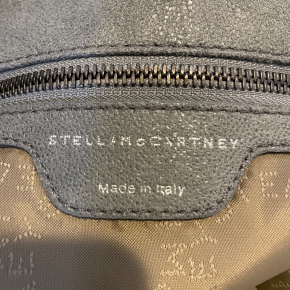 Stella McCartney Large Falabella - Grey w Silver Chain - Picture 13 of 16